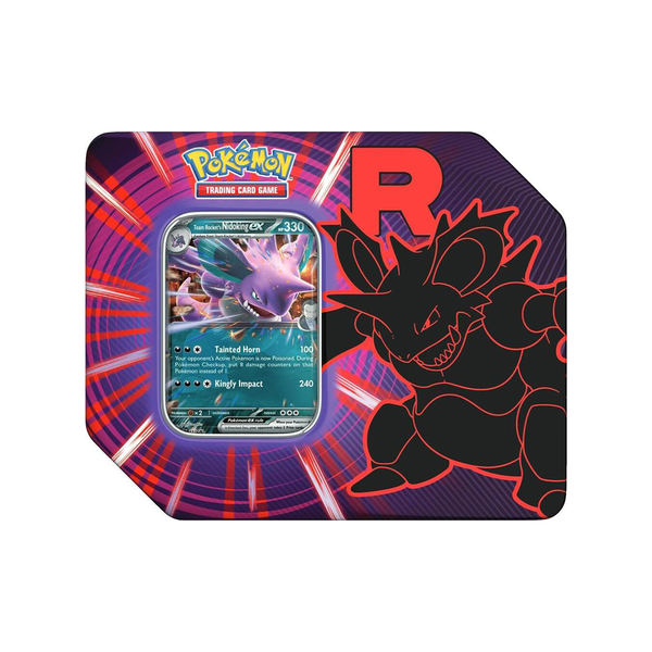 Pokémon Team Rocket Tin: Nidoking ex